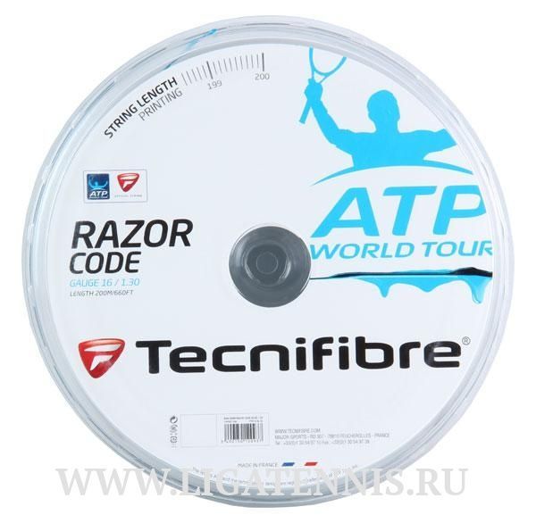 картинка Теннисная струна Tecnifibre Razor Code Blue Бобина 200 метров от магазина Высшая Лига