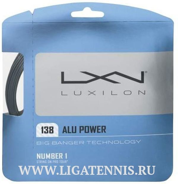 картинка Теннисная струна Luxilon Alu Power 1.38 12 метров WRZ998900 от магазина Высшая Лига