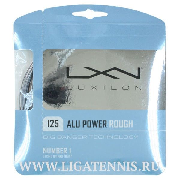 картинка Теннисная струна Luxilon Alu Power Rough 1.25 12 метров WRZ995200 от магазина Высшая Лига