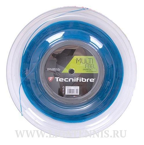картинка Теннисная струна Tecnifibre Multi Feel Blue Бобина 200 метров от магазина Высшая Лига