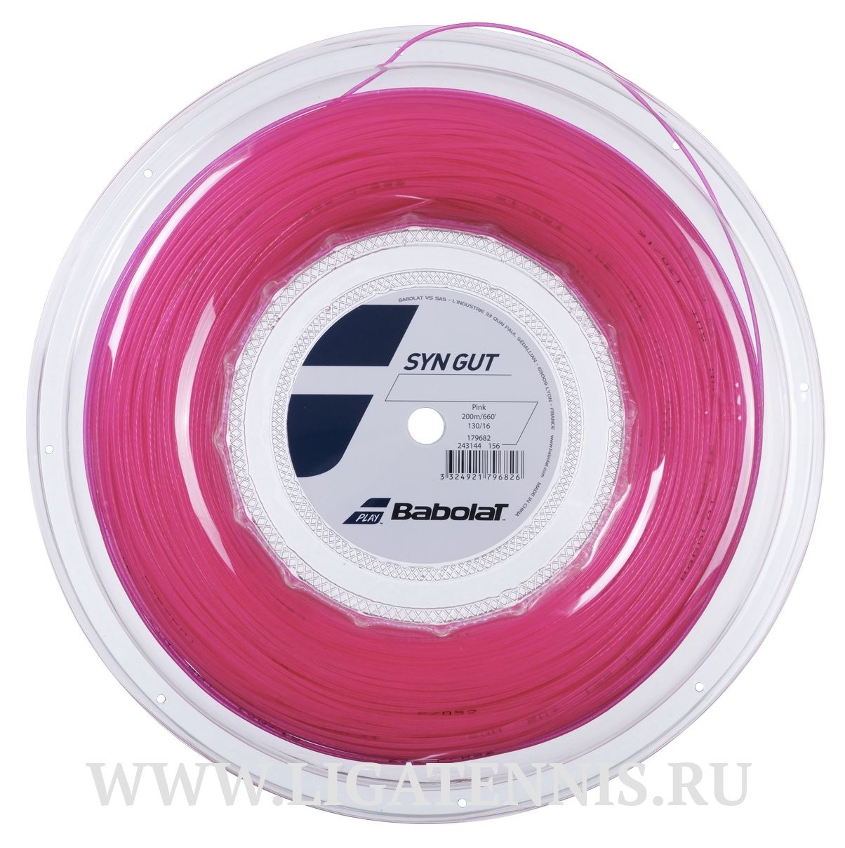 картинка Теннисная струна Babolat Syn Gut Pink Бобина 200 метров от магазина Высшая Лига