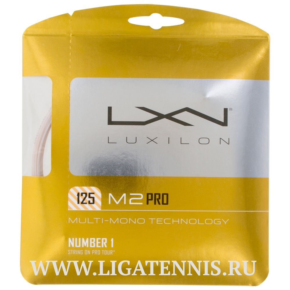 картинка Теннисная струна Luxilon M2 Pro 1.25 12 метров WRZ998500 от магазина Высшая Лига